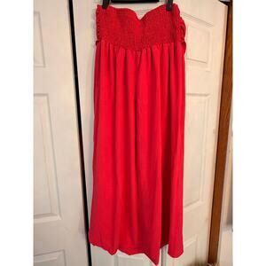 NWT Hot pink midi tube dress by Gilli - Size Large